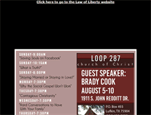 Tablet Screenshot of lawofliberty.com